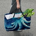 thumbnail image 7 of Octopus Reusable Foldable Oxford Cloth Storage Bins: Large Capacity Shopping Bags for Laundry and More, 7 of 7