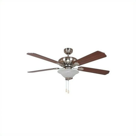 Yosemite 52 Inch Ceiling Fan In Satin Nickel Finish With 3 Lights