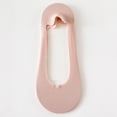 thumbnail image 2 of 5 Pairs No Show Socks Womens Non Slip Thin Womens No Show Socks Footies Invisible Silky Low Liner Socks for Loafers Flats Pink, 2 of 4