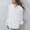 White plus size v neck blouse a1, variant on Women Plus Size V Neck Long Sleeve Button Down Tops Casual Basic Pullover Blouses for Fall Winter Solid Cozy Oversized Shirts Loose Fit Fashion Tunic Tee, White 4XL