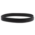 thumbnail image 3 of Cinturones casuales Sunnimix de cuero para hombres Sin hebilla Negro Lichee, 3 of 8