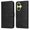 Black, variant on Wallet Phone Case for OnePlus Nord CE 3 Lite with Card Holder and Stand Function Pink