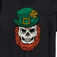 thumbnail image 3 of Instant Message - Leprechaun Skull - Men's Short Sleeve Graphic T-Shirt, 3 of 6