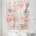 thumbnail image 1 of Abstract Tapestry, Abstract Paint Manifold Complicated Mixed and Lines Print Illustration, Fabric Wall Hanging Decor for Bedroom Living Room Dorm, 5 Sizes, Multicolor, by Ambesonne, 1 of 1