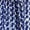 Linking Blocks Blue Gusto, variant on Terra & Sky Women's Plus Sleeveless Midi Shirt Dress, Sizes 0X - 5X