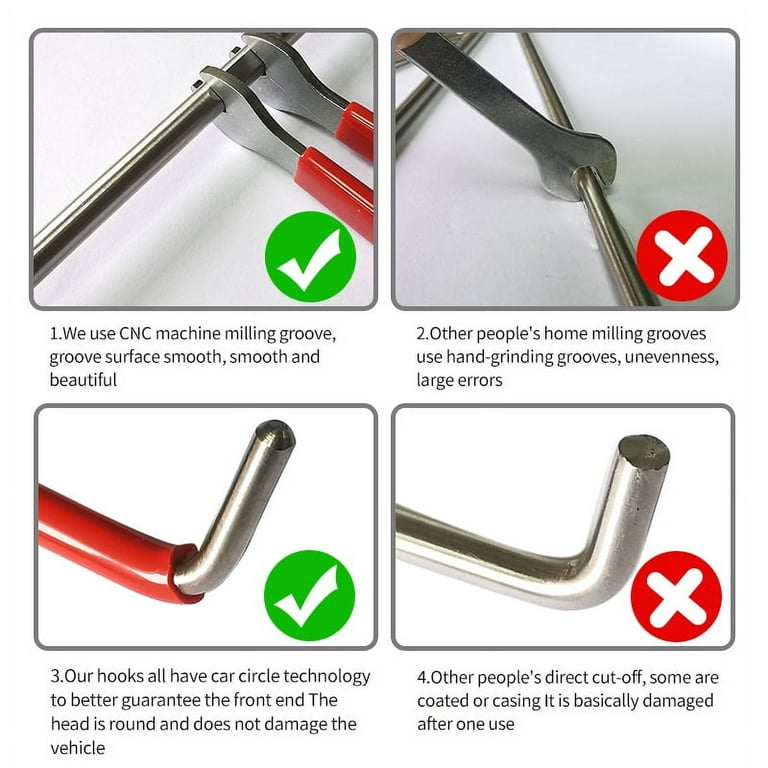 Car Long Handle Tools Kit ， Car Emergency Repair Kit,Emergency Car ToolsWindow Door Open Unlock