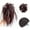Dark Brown#2, variant on Tuscom Clip-In Ponytail Hair Extension – Voluminous Heat-Resistant Synthetic Hair Bun with Elastic Base for Bridal, Wedding & Everyday Updos