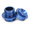 thumbnail image 3 of 2 piezas tuerca de eje de rueda delantera Bling Bling M18x1.5 reemplazo de aluminio para 250-450 SXF 2015 azul, 3 of 12