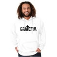 thumbnail image 3 of Grateful Thankful Christian Jesus Hoodie Sweatshirt Women Men Brisco Brands M, 3 of 6
