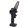 thumbnail image 5 of 4 Inch Mini Chainsaw Cordless - 550W Electric Handheld Chainsaw with 1500mAh Battery, 32.8ft/s Fast Cutting for Tree Trimming Branch Wood Cutting, Garden Yard Tool, 5 of 14