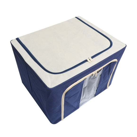 Foldable Clothes Orgnizer Storage Bag Closet Baskets Comforter Quilt Easy Open Clothing Bags