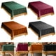 thumbnail image 3 of KDJ European Tassel Velvet Tablecloth Square Dinner Table Cover Retro Decoration, 65x65cm, Plush Material, Easy to Clean, Versatile for Family Dinners and Parties, 3 of 6