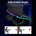 thumbnail image 2 of Ajazz Ajazz ANC160 Tablette de Refroidissement pour Ordinateur Portable RGB avec Réglage de Hauteur à 7 Niveaux, Compatible avec Ordinateurs Portables de Moins de 19 Pouces, Options Noir/rose, Conception Légère, 2 of 6