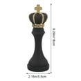 thumbnail image 5 of Home Decor School The Office Chess Statue Resin for Cabinet Simulated Chic, 5 of 6