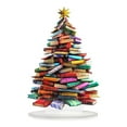 thumbnail image 4 of Letrero acrílico 2D para árbol de Navidad, adorno decorativo, libro de ilustraciones, regalo resistente Estrella, 4 of 9