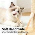 thumbnail image 2 of Catnip Cat Chew Sticks 6pk, Durable Dental Teething Toys, Interactive Kicker for Indoor Cats, 2 of 7