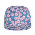 thumbnail image 2 of Balery Baseball Cap Flat Bill Hats for Men Adjustable Size for Running Workouts and Outdoor Activities All Seasons Dad Hat(Orchids Flowers ), 2 of 9