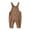 Coffee, variant on ameIAEA Infant Baby Boy Girl Corduroy Overalls Toddler Sleeveless Fall Casual Jumpsuit with Pocket