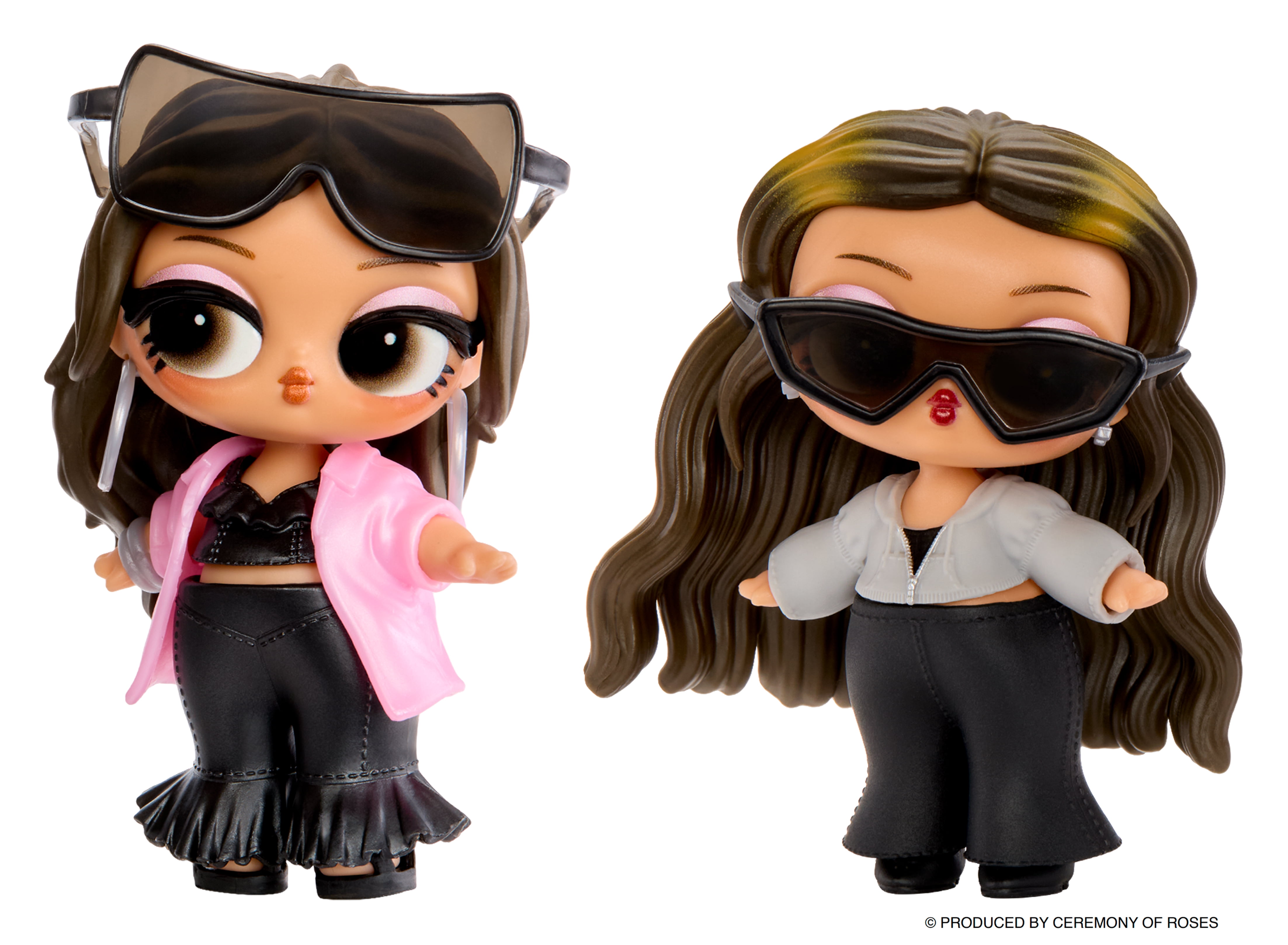 LOL Surprise Music Festival Headliners, Music Artist Collectible Dolls with Keychain Heart Ball