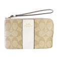 thumbnail image 1 of Monedero Coach Corner Zip Beige, 1 of 3