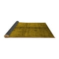 thumbnail image 2 of Ahgly Company Indoor Square Oriental Yellow Industrial Area Rugs, 6' Square, 2 of 4