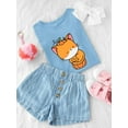 thumbnail image 3 of Cute Pumpkitty. Pumpkin Costume T-Shirt Toddler -Image by Shutterstock,  2 Toddler, 3 of 4