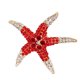 thumbnail image 3 of 2x Pink Rhinestone Estrels Broche Pin Joyas Animal Náutico Temáticas Hugo Broche de animal de diamantes de imitación, 3 of 10