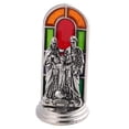 thumbnail image 2 of Estatua Religiosa Virgen María Jesús de Metal Esmaltado Figura de Familia Sagrada con Acabado Antiguo en Aleación Adecuada para Regalo Exhibición en C Estilo D, 2 of 8
