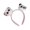 Pink headband blush, variant on QueMer Practical Panda Themed Hairband Embroidery Lightweight Headwear For Students