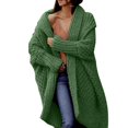 thumbnail image 2 of Cardigan Sweaters for Women Casual Loose Long Sleeve Open Front Kintted Sweater Jacket Coat Womens Cardigan Sweaters, 2 of 6