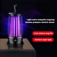 thumbnail image 1 of LED Bug Zapper Lámpara inofensiva para atrapar mosquitos para el verano (negro), 1 of 4