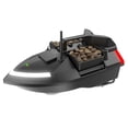thumbnail image 4 of Bait Boat Toys GPS Position Fish Finder Feed Boat para piscinas lagos (negro 3 baterías Likrtyny Para estrenar, 4 of 9