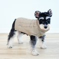 thumbnail image 5 of Small Pet Dog Cat Sweater Outdoor Warm Puppy Sweater Knitwear Clothes Jumper Knit Turtleneck Clothes, 5 of 6