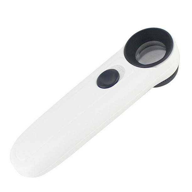 Luz Led De Mano 40X Hd Lupa Vidrio Placa De Circuito Herramientas De Reparación Mini Microscopio Lupa Joyería Lupa Inevent HA023551-00