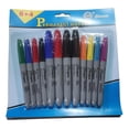 thumbnail image 1 of Marcadores De Colores Permanentes, Pack Con 12 Unidades., 1 of 1