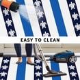 thumbnail image 5 of Coastal Turtle Outdoor Rug for Patio/Deck/Porch, Non-Slip Large Area Rug 5 x 8 Ft, Blue Stripe Navy White Geometric Ocean Indoor Outdoor Rugs Washable Area Rugs, Reversible Camping Rug Carpet Runner, 5 of 8
