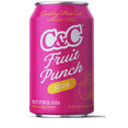 thumbnail image 5 of C&C Fruit Punch Soda, 12 fl oz Cans, 24 Pack Fruit Flavored Soft Drink, 5 of 5