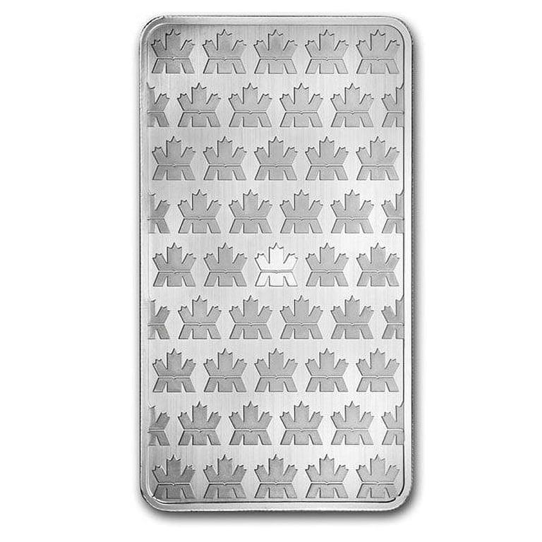 Royal Canadian Mint 10 Ounce Silver Bullion Bar - .9999 Pure