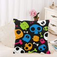 thumbnail image 2 of MKHERT Happy Halloween Pillow Covers Pillowcase Throw Pillows 18x18 inch, 2 of 2