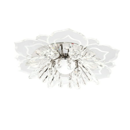 

9W Modern Crystal LED Ceiling Light Fixture Pendant Lamp Lighting Chandelier