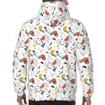 thumbnail image 5 of Hoodies for Men - Geometric retro Long Sleeve Comfrt Men'S Fashion Hoodies & Sweatshirts, Sweatshirts for Men Hoodies Pullover Clothing Clothes with Pouch, 5 of 7