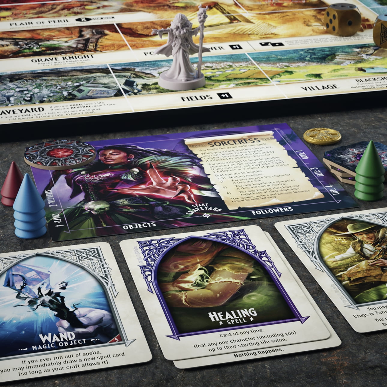 Talisman: The Magical Quest Board Game, 5th Edition, Fantasy Tabletop Adventure Games, 12+