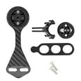 thumbnail image 1 of Bike Computer Mount Out Front Mount Carbon Fiber Bicycle Speedometer Bracket for Mountain Bike Road Bike Handlebar, 1 of 8