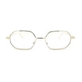 thumbnail image 5 of Hipster Metal Octagonal Double Bridge Blue Light Filtering Computer Glasses, 5 of 8