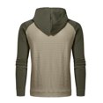 thumbnail image 4 of Vedolay Clothes for Men 2023 Half Zip Cropped Pullover Sweatshirts Khaki,XL, 4 of 4