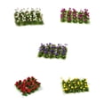 thumbnail image 1 of 5 Cajas de Bricolaje Racimo de Flores Realistas Modelo de Arquitectura Ferroviaria Hierba, 1 of 9