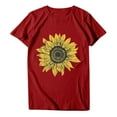 thumbnail image 1 of Blusa Informal Elegante Para Mujer, Camisas de Manga Corta Con Estampado Floral, Camiseta Odeerbi ODB170610, 1 of 7