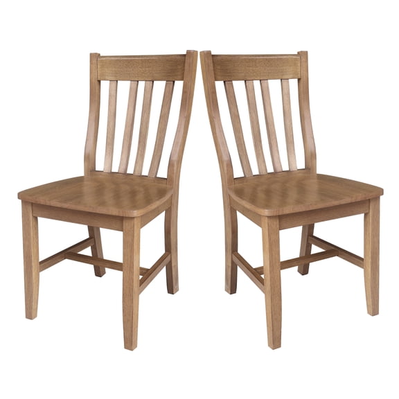 Set of Two Cafe Dining Chairs