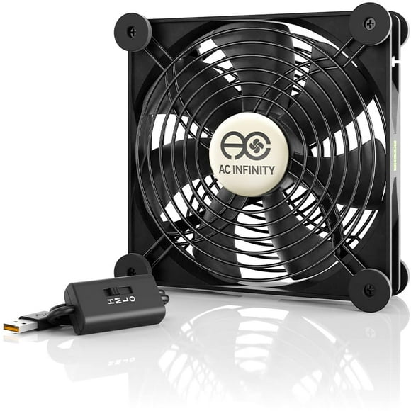 Ventilador USB AC Infinity MULTIFAN S4 Silent 140 mm para electrónica