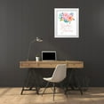 thumbnail image 3 of Noonday Design 12x14 White Modern Wood Framed Museum Art Print Titled - Flowers in Full Bloom I, 3 of 4